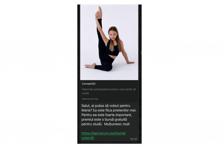 Tentativă de fraudă cibernetică. Se cere un fals vot pentru Maria featured image