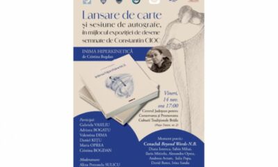 „Inimă hiperkinetică”. Lansare de carte a conf. Cristina Bogdan featured image