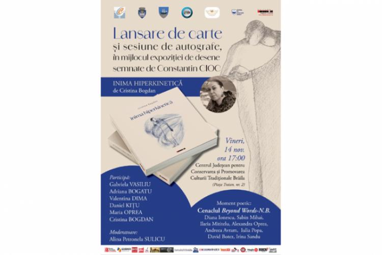 „Inimă hiperkinetică”. Lansare de carte a conf. Cristina Bogdan featured image