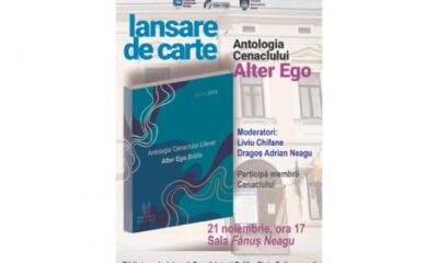 Va fi lansată Antologia Cenaclului „Alter Ego” Brăila featured image