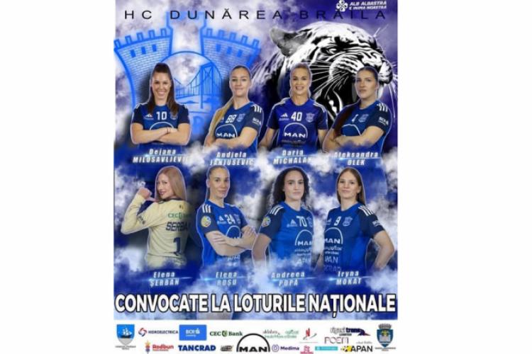 HC Dunărea are trei handbaliste la națională pentru mondialele din Germania şi Olanda featured image