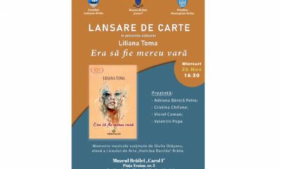 Scriitoarea Liliana Toma își lansează romanul „Era să fie mereu vară” featured image